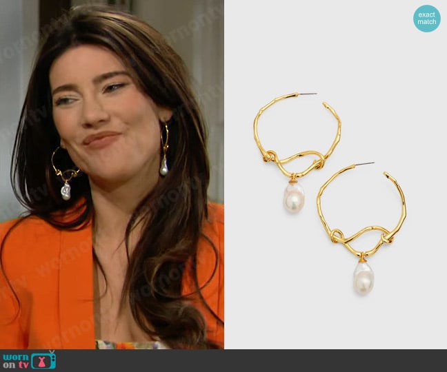 WornOnTV: Steffy's orange blazer and floral corset on The Bold and the  Beautiful, Jacqueline MacInnes Wood