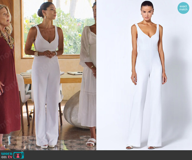 Alexis Laurenza Jumpsuit worn by Elena Roarke (Roselyn Sanchez) on Fantasy Island