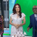 Amy E. Goodman’s keyhole midi dress on Today