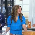 Anna Francese Gass’s blue jumpsuit on Today