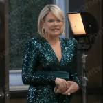 Ava’s green dress at the Nurses Ball 2023 on General Hospital