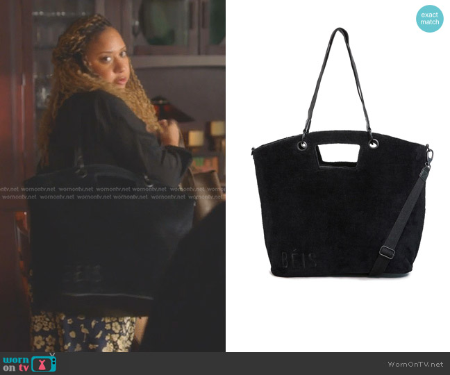 Beis The Terry Tote worn by Karen Wilson (Tracie Thoms) on 9-1-1