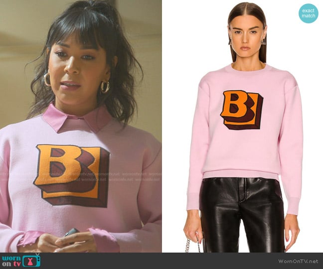 Burberry Kyra Sweater worn by Galen (Galen Hooks) on Good Trouble