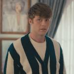 Connor’s stripe cardigan on Bel-Air