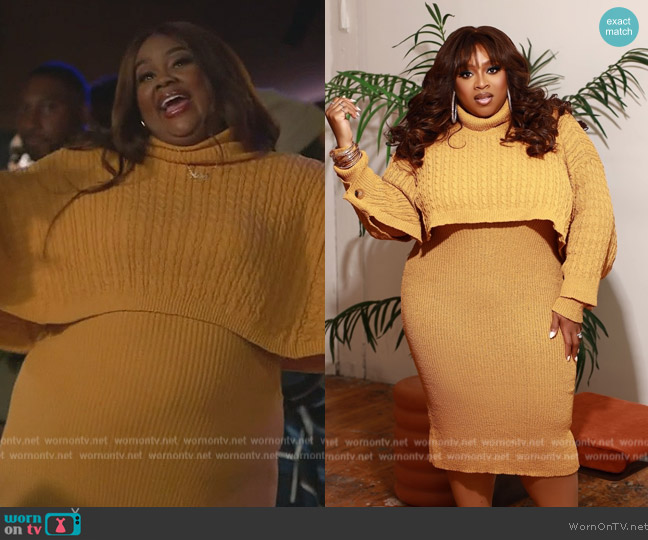 Eleven 60 Cozy Two Piece Set worn by Nicky (Nicole Byer) on Grand Crew