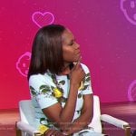 Deborah’s light blue lemon dress on Good Morning America