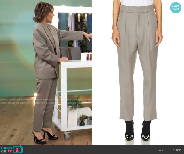 Fear of God Eternal Cav Suit Pant worn by Lisa Rinna on Access Hollywood