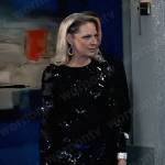 Gladys’s floral sequin gown on General Hospital