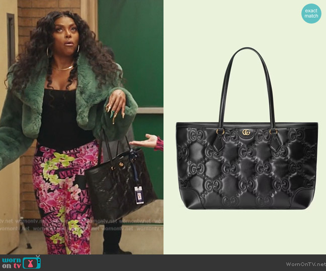 Gucci GG Matelasse Medium Tote worn by Vanetta (Taraji P. Henson) on Abbott Elementary