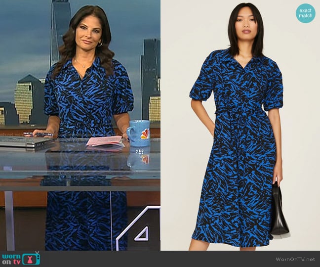 Jason Wu Collective Tie Front Dress worn by Darlene Rodriguez on Today