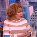 Joy’s stripe sweater on The View