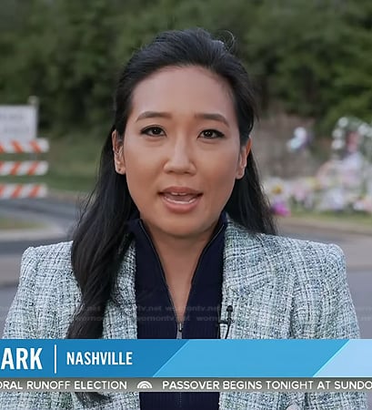 Kathy Park’s plaid blazer on Today