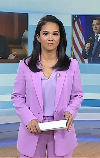 WornOnTV: Laura Jarrett’s pink suit on Today | Clothes and Wardrobe from TV