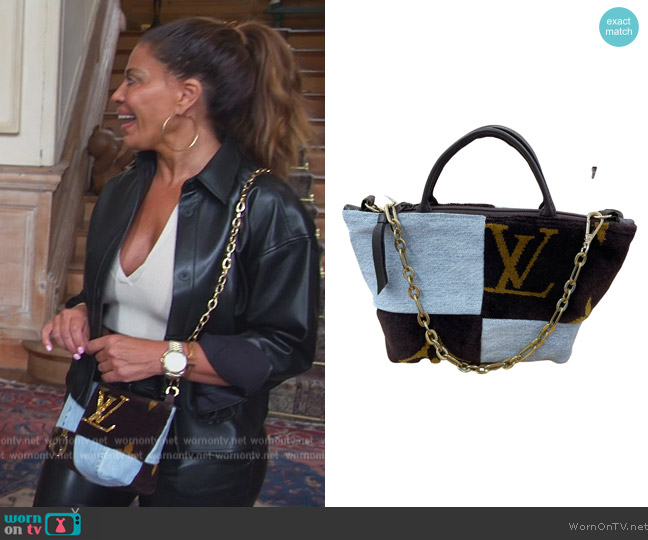 WornOnTV: Danielle's black Louis Vuitton leather bag on The Real Housewives  of New Jersey