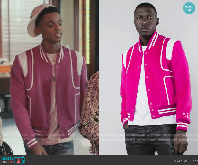 Milano Di Rouge Gamble Jacket II worn by Will Smith (Jabari Banks) on Bel-Air