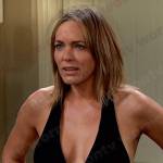 Nicole’s black halter bikini top on Days of our Lives