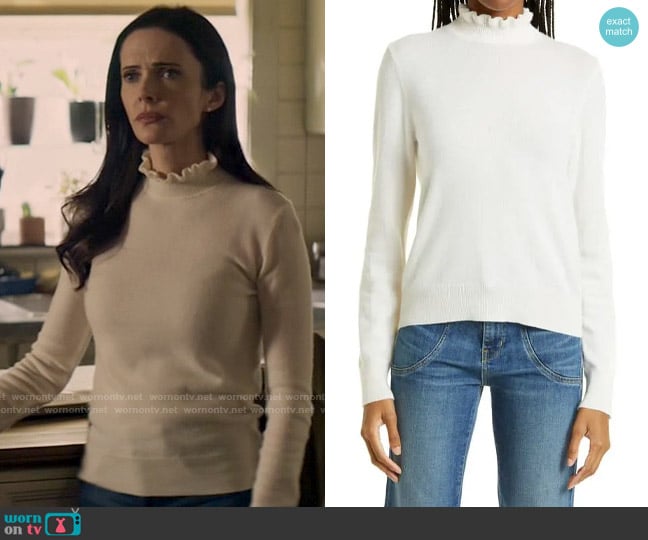 Nili Lotan Francis Sweater worn by Lois Lane (Elizabeth Tulloch) on Superman and Lois