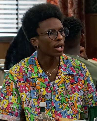 Noah’s printed shirt on Bunkd