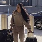 Rachel’s brown ombre hoodie and sweatpants on The Real Housewives of New Jersey