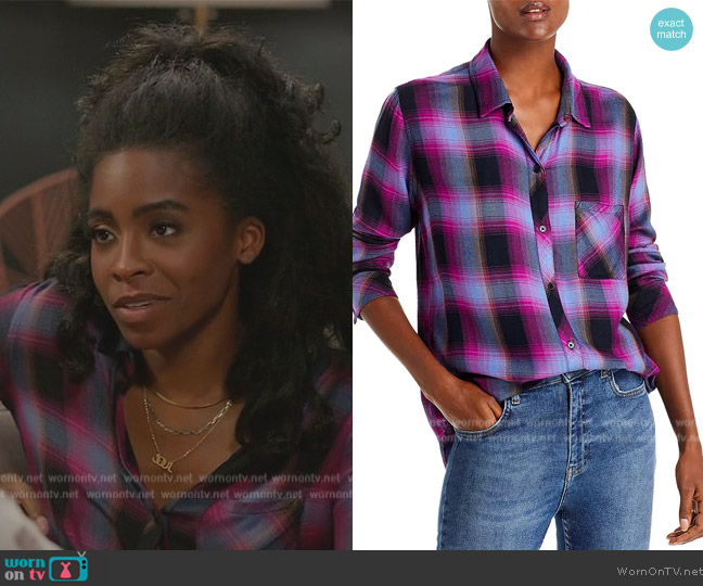 WornOnTV: Jordan’s plaid shirt on Grand Crew | Clothes and Wardrobe from TV