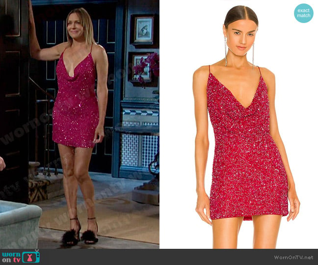 Retrofete Mich Dress worn by Nicole Walker (Arianne Zucker) on Days of our Lives