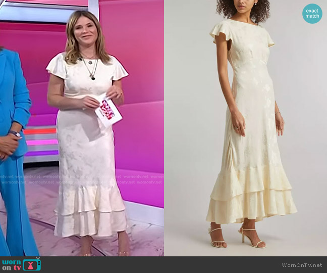 Rixo Liberty Dress worn by Jenna Bush Hager on Today