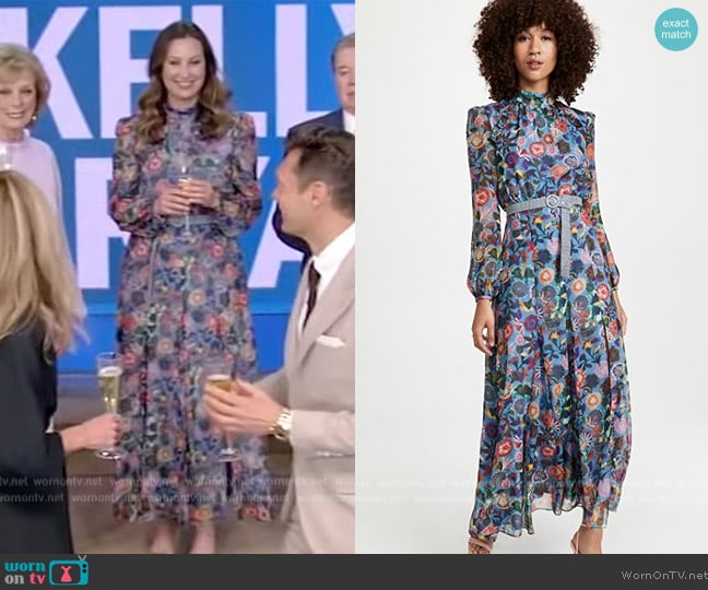 Saloni Jacqui B Dress worn by Meredith Seacrest on Live with Kelly and Mark