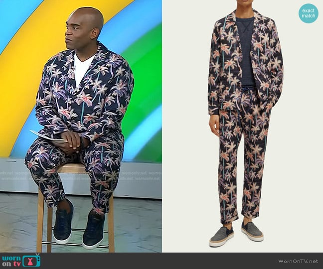 WornOnTV: Chris Witherspoon’s palm tree print suit on Today | Clothes ...