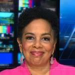 Sharon Epperson’s pink drop earrings on NBC News Daily