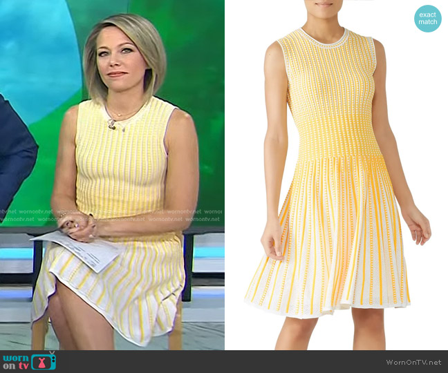 Shoshanna Larina Dress worn by Dylan Dreyer on Today