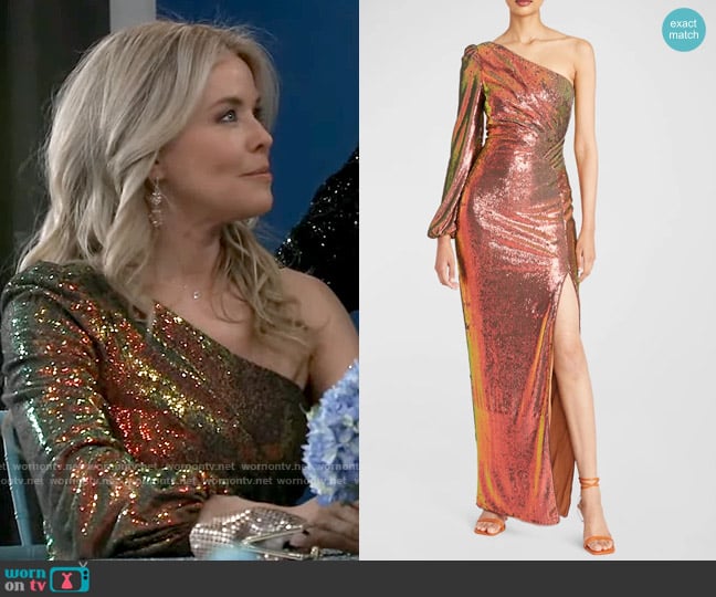 Theia Myra Gown worn by Felicia Scorpio (Kristina Wagner) on General Hospital