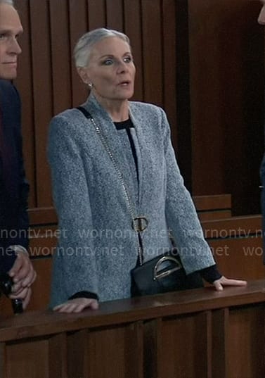 Tracy's grey jacket on General Hospital