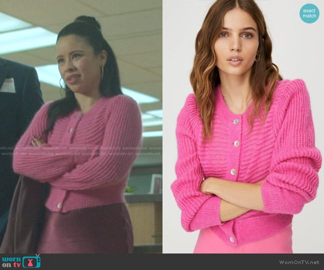 Wilfred Alessia Cardigan worn by Mariana Foster (Cierra Ramirez) on Good Trouble