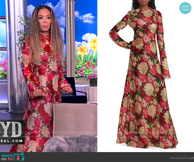 WornOnTV: Sunny’s floral print maxi dress on The View | Sunny Hostin ...