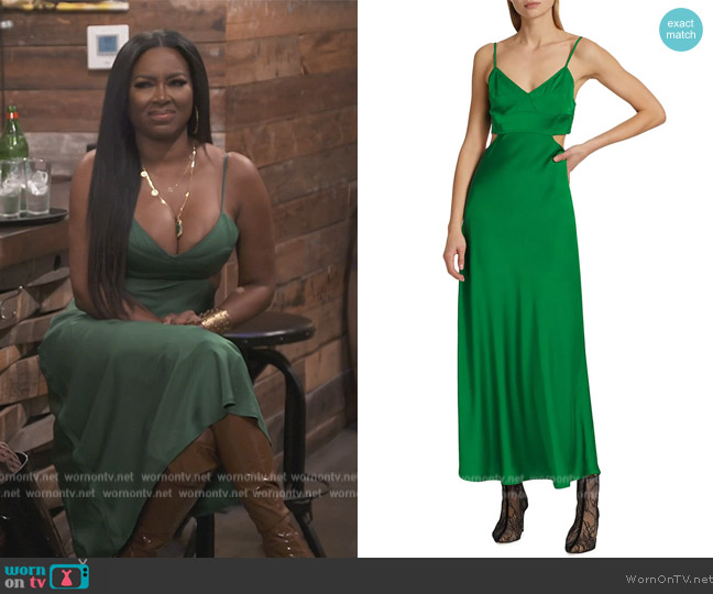 WornOnTV: Kenya’s green cutout dress on The Real Housewives of Atlanta ...