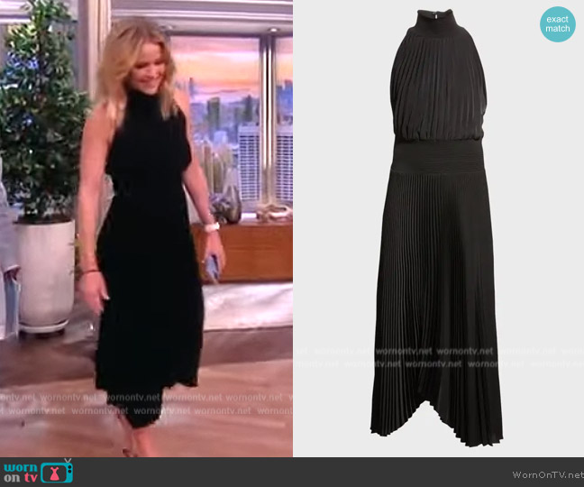 A.L.C. Renzo Sleeveless Dress worn by Sara Haines on The View