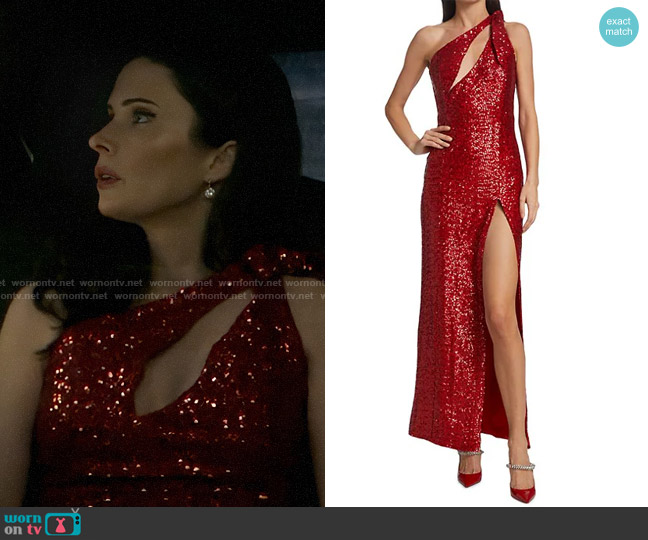 Lois’s red sequin dress on Superman and Lois