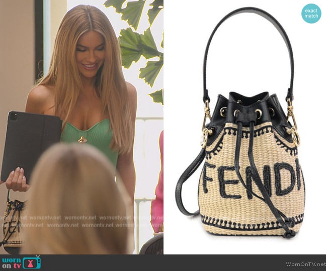 Fendi Mon Tresor Bag worn by Chrishell Stause on Selling Sunset