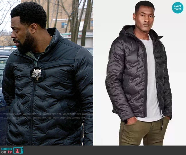 G-Star RAW Attacc Jacket worn by Kevin Atwater (LaRoyce Hawkins) on Chicago PD