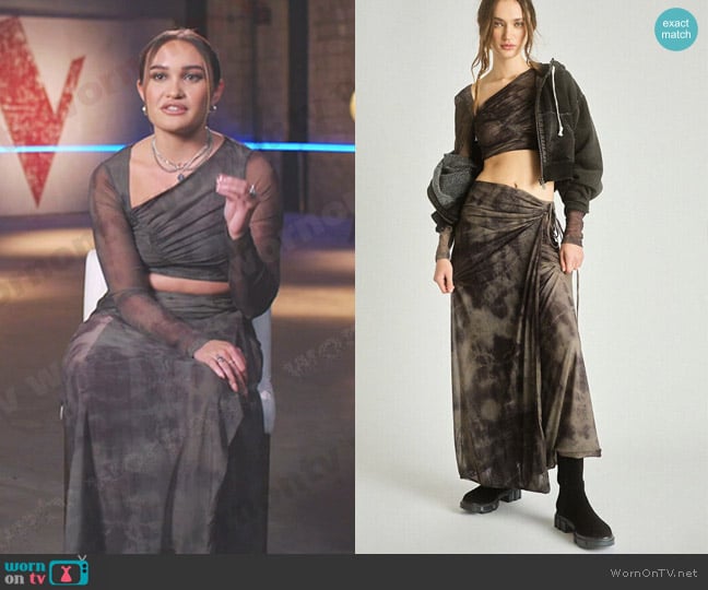 Free People Supernova Set worn by Kala Banham on The Voice