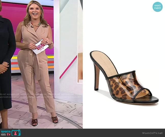 Veronica Beard Kathleen 2 Sandal worn by Jenna Bush Hager on Today