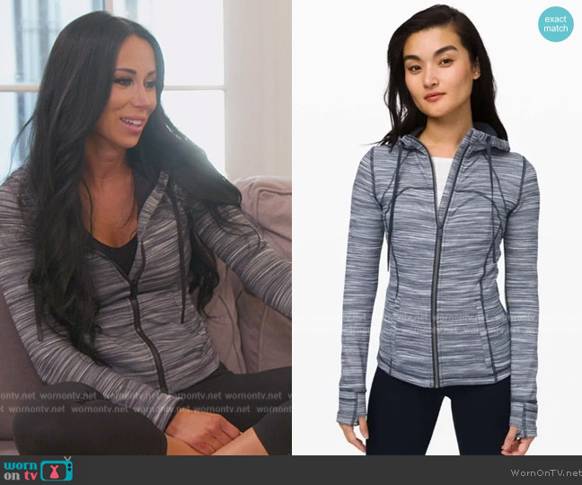 Lululemon Define Jacket worn by  on The Real Housewives of New Jersey