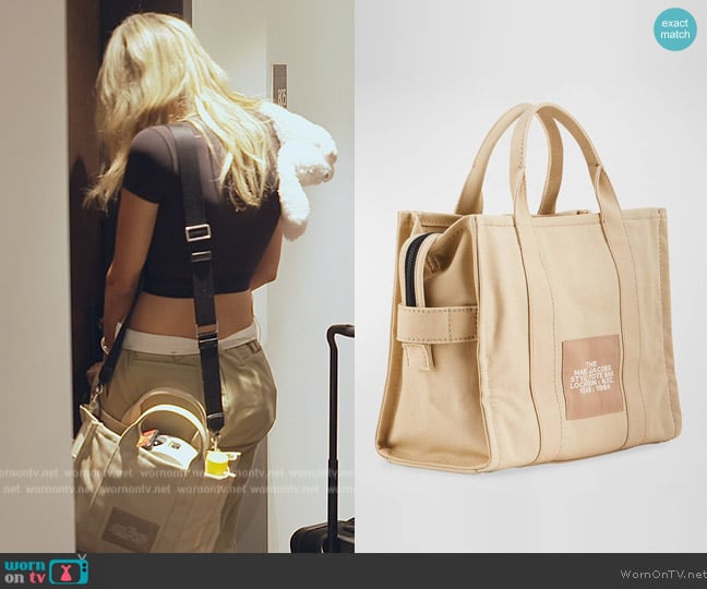 Marc Jacobs The Medium Tote Bag worn by  on The Family Stallone