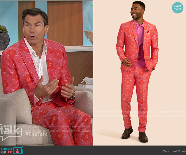 Mr Turk Kennedy Blazer and Pants worn by Jerry O'Connell on The Talk