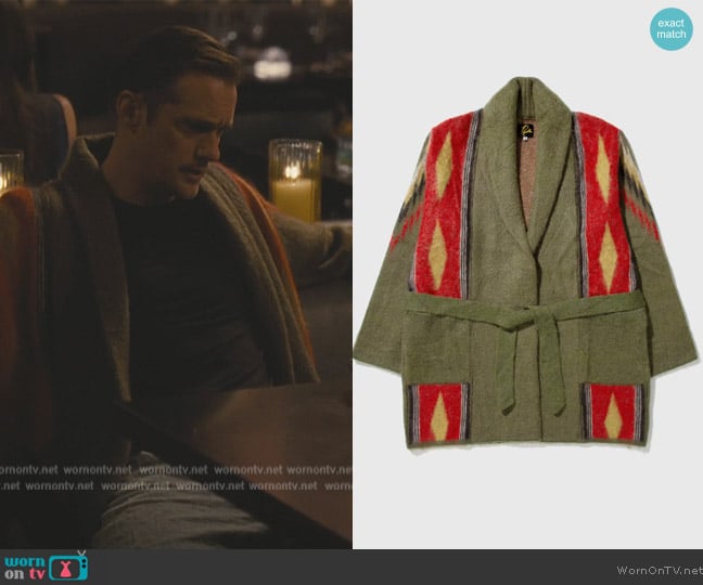 Needles Mohair Shawl Gown worn by Alexander Skarsgard (Alexander Skarsgard) on Succession