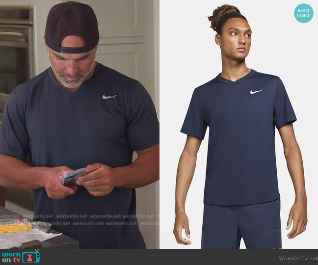 Nike Dri Fit Victory Shirt worn by Joe on The Real Housewives of New Jersey