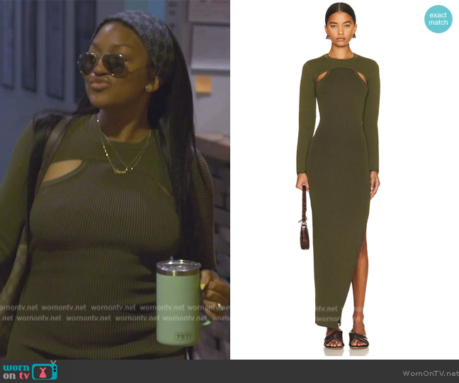 Ser.O.Ya Valvid Dress worn by Drew Sidora on The Real Housewives of Atlanta