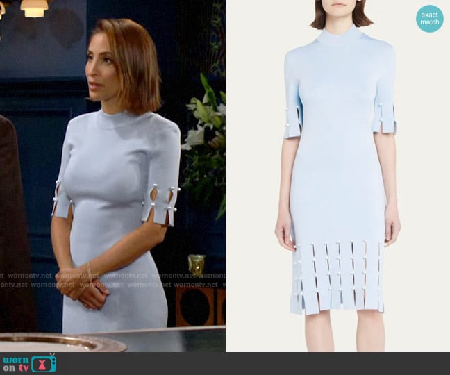 Simkhai Dina Dress worn by Lily Winters (Christel Khalil) on The Young and the Restless