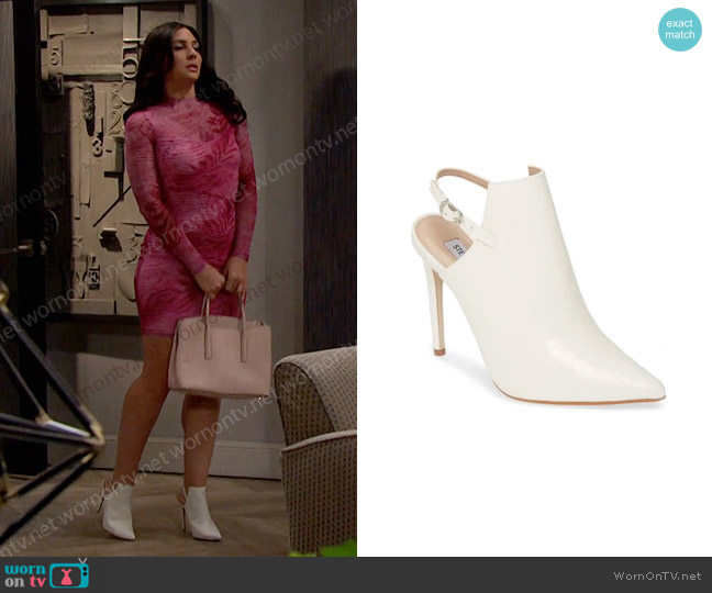 Steve Madden Daily Slingback Pointed Toe Pump worn by Gabi Hernandez (Camila Banus) on Days of our Lives