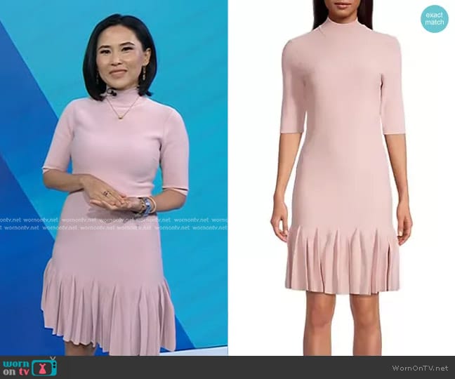 Ted Baker Canddy Fit-&-Flare Dress worn by Vicky Nguyen on Today